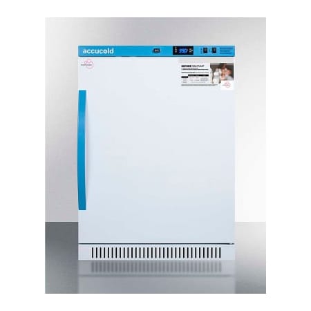 Summit Appliance Div. Accucold ADA Height MOMCUBE Breast Milk Refrigerator, 6 Cu. Ft. MLRS6MC